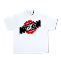 White toqger vintage rainbow line Urban Heavy Tee - lanVoArt
