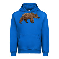 Cobalt bear Urban Hoodie - BarkalooDesign