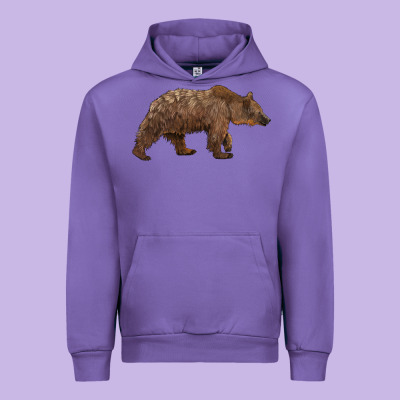 Bear Urban Hoodie Designed By Barkaloodesign