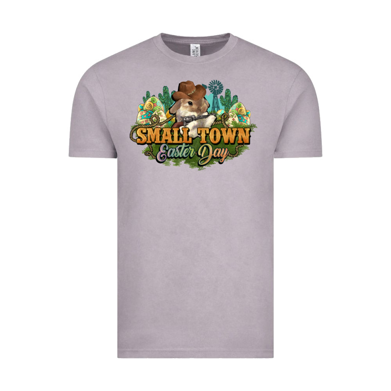 Small Town Easter Day Vintage Tee by NancyCooperArtShop | Teevron