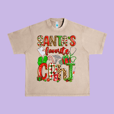 Santa's Favorite Cpht Urban Heavy Tee Designed By Texasbilliewilder