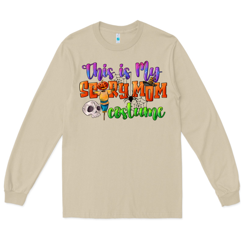 This Is My Scary Mom Costume Long Sleeve Tee by CowGirlArtShop | Teevron