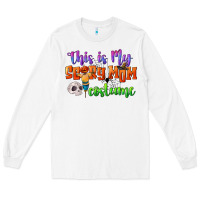 White this is my scary mom costume Long Sleeve Tee - CowGirlArtShop