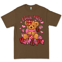 Cacao little miss valentine teddy bear Premium Tee - LillyAllenDesigns