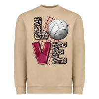 Love Volleyball Heavyweight Sweatshirt | Teevron