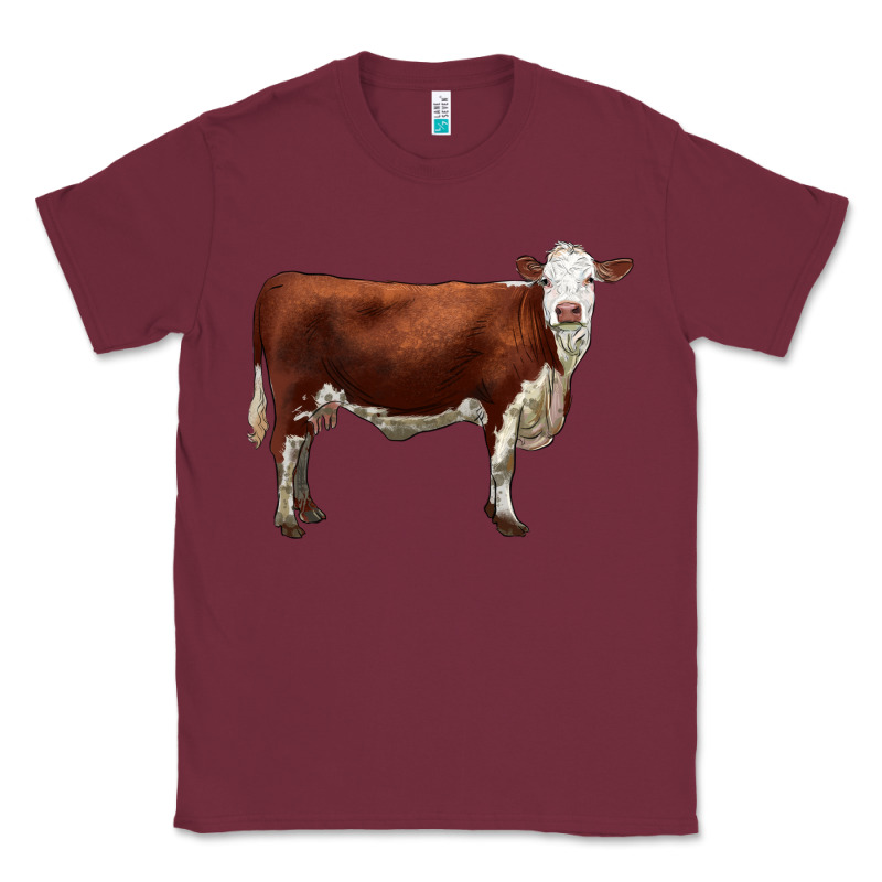 Hereford Cow Classic Tee by LillyAllenDesigns | Teevron