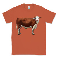 Copper hereford cow Classic Tee - LillyAllenDesigns