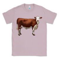 Lilac hereford cow Classic Tee - LillyAllenDesigns