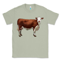 Matcha hereford cow Classic Tee - LillyAllenDesigns