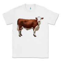 White hereford cow Classic Tee - LillyAllenDesigns