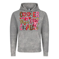 Cloud Rock Cooler than Cupid Valentine's Day Vintage Hoodie - HowdyJamesFarm
