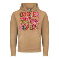 Vintage Camel Cooler than Cupid Valentine's Day Vintage Hoodie - HowdyJamesFarm