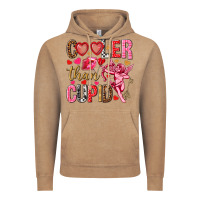 Vintage Coffee Cooler than Cupid Valentine's Day Vintage Hoodie - HowdyJamesFarm