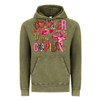 Vintage Olive Cooler than Cupid Valentine's Day Vintage Hoodie - HowdyJamesFarm