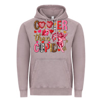 Vintage Zinc Cooler than Cupid Valentine's Day Vintage Hoodie - HowdyJamesFarm