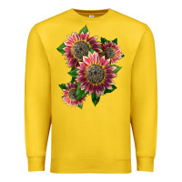 Lemon 4 crimson blaze sunflower Premium Sweatshirt - LillyAllenDesigns