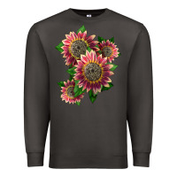 Smoke 4 crimson blaze sunflower Premium Sweatshirt - LillyAllenDesigns
