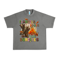 Tornado Flannels boots and bonfires Urban Heavy Tee - NancyCooperArtShop