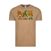 Vintage Coffee Fall Gnomes Vintage Tee - texasbilliewilder