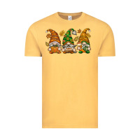 Vintage Mustard Fall Gnomes Vintage Tee - texasbilliewilder