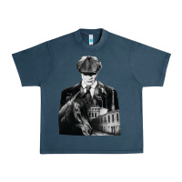 Midnight Navy gift idea drama blinders drama peaky funny graphic gifts Urban Heavy Tee - lanVoArt