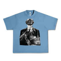 Pebble Blue gift idea drama blinders drama peaky funny graphic gifts Urban Heavy Tee - lanVoArt