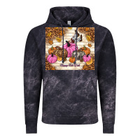 Cloud Black happy fall y'all cowgirl Vintage Hoodie - TumblerDesignByShophia