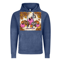 Vintage Denim happy fall y'all cowgirl Vintage Hoodie - TumblerDesignByShophia