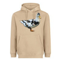 Mushroom Ancona Duck Heavyweight Hoodie - LillyAllenDesigns
