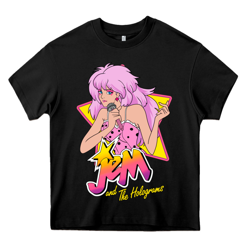 So Funny Jem And The Holograms Classic Fans Heavy Core Tee by lanVoArt | Teevron