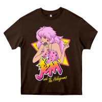 Chocolate Brown so funny jem and the holograms classic fans Heavy Core Tee - lanVoArt