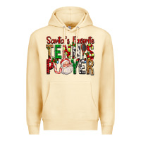 Pina Colada Santa's Favorite Tennis Player For Christmas Premium Hoodie - FaDigitalArtStudio