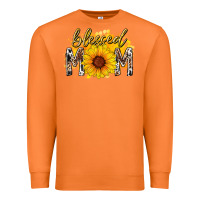 Carrot blessed mom sunflower Premium Sweatshirt - RacoonDesign