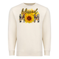 Sandshell blessed mom sunflower Premium Sweatshirt - RacoonDesign