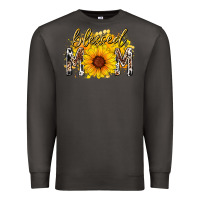 Smoke blessed mom sunflower Premium Sweatshirt - RacoonDesign
