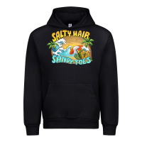 Black salty hair sandy toes summer Urban Hoodie - BarkalooDesign