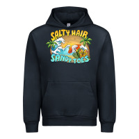 Navy salty hair sandy toes summer Urban Hoodie - BarkalooDesign