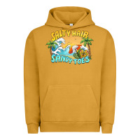 Pigment Peanut Butter salty hair sandy toes summer Urban Hoodie - BarkalooDesign