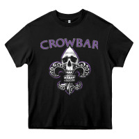 Black crowbar Heavy Core Tee - lanVoArt