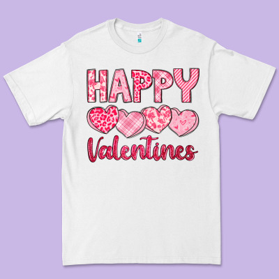 Happy Valentines Premium Tee Designed By Lillyallendesigns