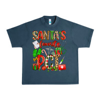 Midnight Navy santa's favorite pct Urban Heavy Tee - texasbilliewilder