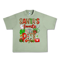 Oil Green santa's favorite pct Urban Heavy Tee - texasbilliewilder