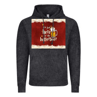 Vintage Black i'm just here for the butterbeer Vintage Hoodie - TumblerDesignByShophia