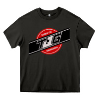 Asphalt toqger vintage rainbow line Heavy Core Tee - lanVoArt