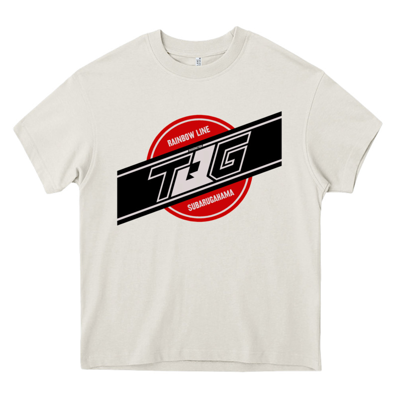 Toqger Vintage Rainbow Line Heavy Core Tee by lanVoArt | Teevron