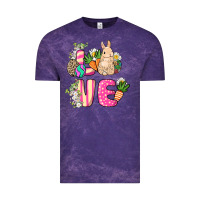 Cloud Purple Love Easter Vintage Tee - NancyCooperArtShop