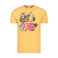 Vintage Mustard Love Easter Vintage Tee - NancyCooperArtShop