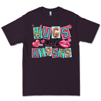 Plum hugs and kisses Premium Tee - LillyAllenDesigns
