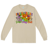 Trick Or Treat Smell My Feet Long Sleeve Tee | Teevron