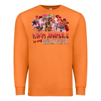 Carrot farm animals is my valentine Premium Sweatshirt - RacoonDesign